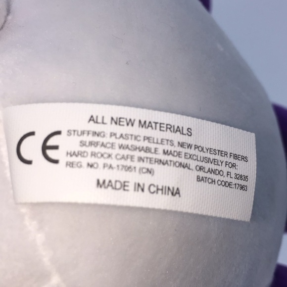 Hard Rock Roxstars Razzi Keyboards Plush Stuffed Toy 6 Inch - Picture 8 of 13